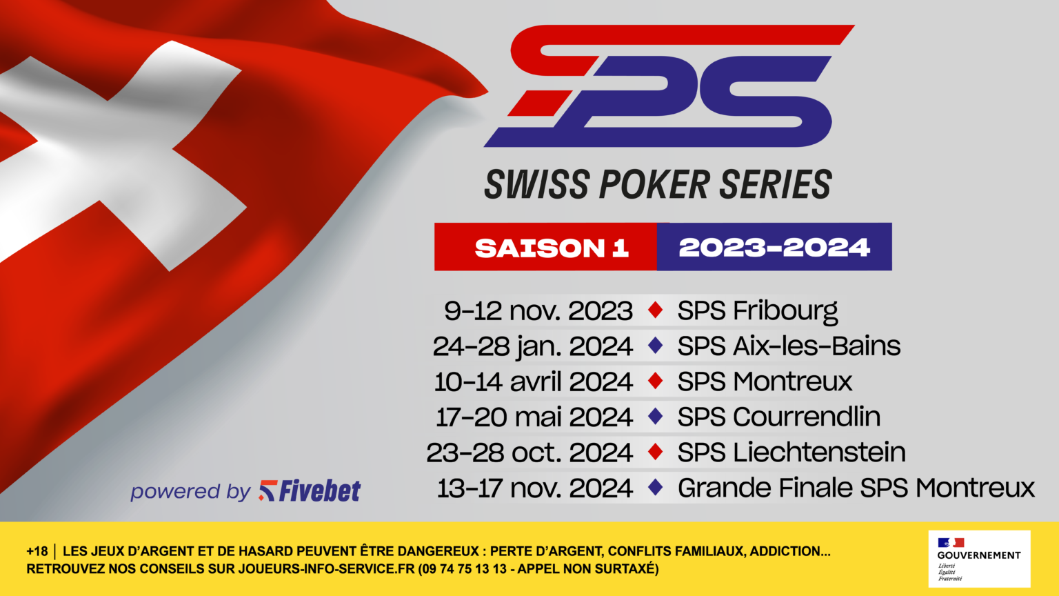 SPS Casino Barrière Montreux Fivebet poker
